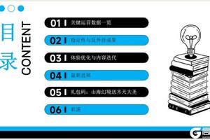 《山海幻境》Q4季度经营报告——请云股东查收（含神兵十连礼包）
