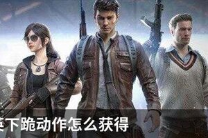 和平精英下跪动作怎么获得