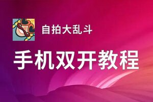 自拍大乱斗如何双开 2020最新双开神器来袭