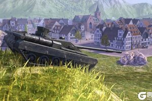 《坦克世界闪击战》别骂老六开上新坦歼你也爱上蹲点！