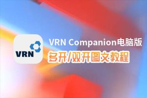 VRN Companion怎么双开、多开？VRN Companion双开、多开管理器使用图文教程