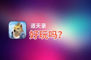 道天录好玩吗？道天录好不好玩评测