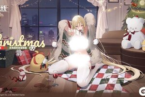 《碧蓝航线》奥德莉亚换装「未完成的圣诞惊喜」丨很在意这身衣服么？
