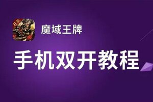 魔域王牌挂机软件&双开软件推荐  轻松搞定魔域王牌双开和挂机