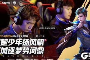 《王者荣耀》战报 | 16进8首日战罢，上海Q9、武汉斗鱼NBW零封对手先拔头筹