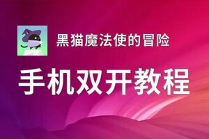 怎么双开黑猫魔法使的冒险？ 黑猫魔法使的冒险双开挂机图文全攻略