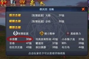 西林岛攻防战30级破关攻略介绍