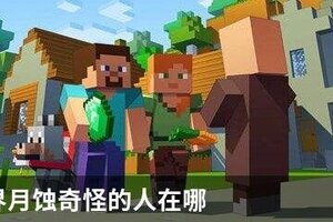 我的世界月蚀奇怪的人在哪