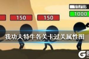 《我功夫特牛》各关卡过关属性图 各关卡如何过关