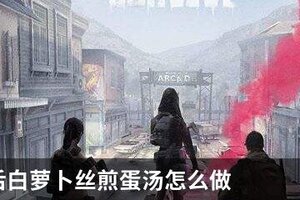 明日之后白萝卜丝煎蛋汤怎么做