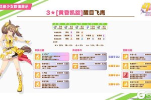 《闪耀！优俊少女》即将登场的养成优俊少女与协助卡数值公开！