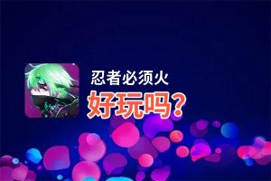 忍者必须火好玩吗？忍者必须火好不好玩评测