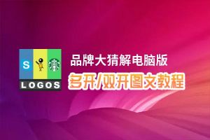 品牌大猜解怎么双开、多开？品牌大猜解双开助手工具下载安装教程