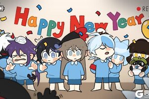 《忍者必须死3》留下新年的第一张合影吧！