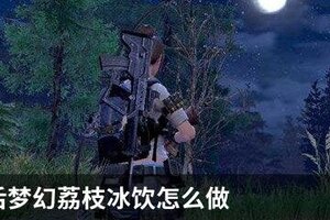明日之后梦幻荔枝冰饮怎么做