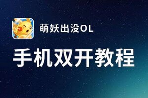 萌妖出没OL双开挂机软件推荐  怎么双开萌妖出没OL详细图文教程