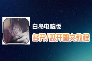白岛怎么双开、多开？白岛双开、多开管理器使用图文教程