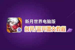 新月世界怎么双开、多开？新月世界双开助手工具下载安装教程