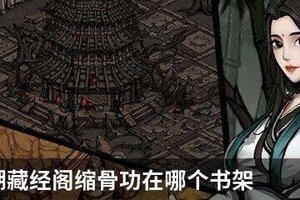 烟雨江湖藏经阁缩骨功在哪个书架