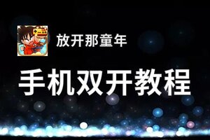 放开那童年双开挂机软件推荐  怎么双开放开那童年详细图文教程