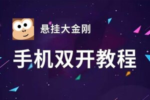 悬挂大金刚如何双开 2020最新双开神器来袭