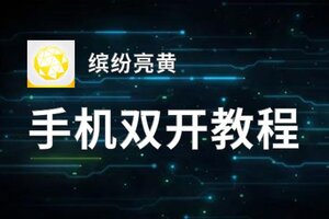 缤纷亮黄双开挂机软件推荐  怎么双开缤纷亮黄详细图文教程