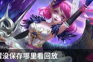 王者荣耀没保存哪里看回放