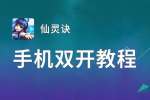 仙灵诀双开挂机软件推荐  怎么双开仙灵诀详细图文教程