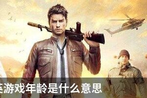 和平精英游戏年龄是什么意思