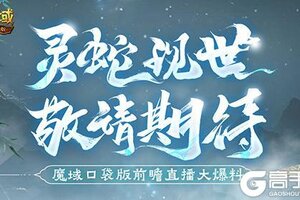 蛇年兽长这样？魔域口袋版前瞻直播大爆料
