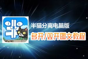 半猫分离怎么双开、多开？半猫分离双开、多开管理器使用图文教程
