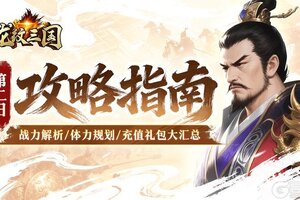 《龙纹三国》体力规划，战力解析！充值礼包大汇总
