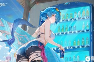 《永夜降临：复苏》叮～请查收你的泳装壁纸！快来视觉降温→