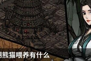 烟雨江湖熊猫喂养有什么
