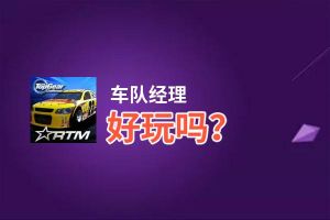 车队经理好玩吗？车队经理好不好玩评测