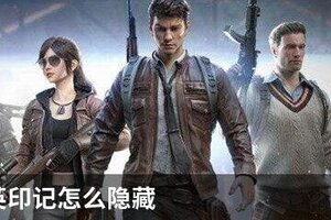 和平精英印记怎么隐藏