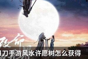 天涯明月刀手游风水许愿树怎么获得