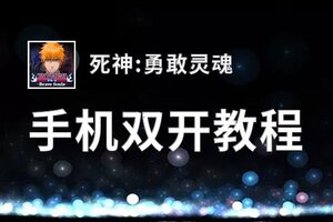 死神:勇敢灵魂双开挂机软件推荐  怎么双开死神:勇敢灵魂详细图文教程