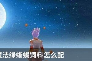 创造与魔法绿蜥蜴饲料怎么配