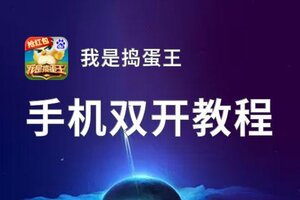 我是捣蛋王如何双开 2021最新双开神器来袭