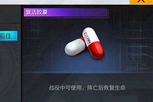 《独立防线》逆天小道具介绍：复活胶囊