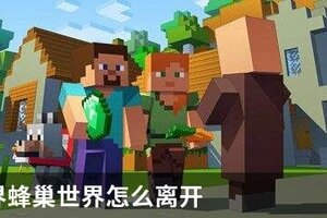 我的世界蜂巢世界怎么离开