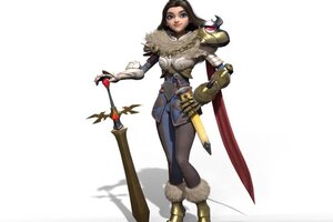 《龙石战争》英雄传记丨无双剑士芙蕾雅：污秽不公？一剑斩之！