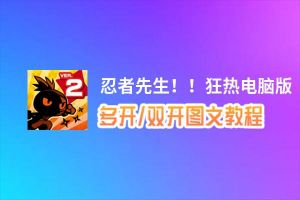 忍者先生！！狂热怎么双开、多开？忍者先生！！狂热双开助手工具下载安装教程