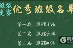 《推理学院》班级比拼大总结,谁是推理学院的“垫底辣妹”？