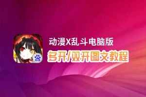 动漫X乱斗怎么双开、多开？动漫X乱斗双开助手工具下载安装教程