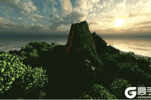 《我的世界》最美火山地形 主世界几乎没有生物能在这里生存
