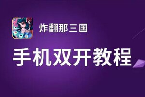 炸翻那三国双开软件推荐 全程免费福利来袭