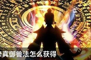 想不想修真御兽法怎么获得