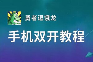 怎么双开勇者逗饿龙？ 勇者逗饿龙双开挂机图文全攻略